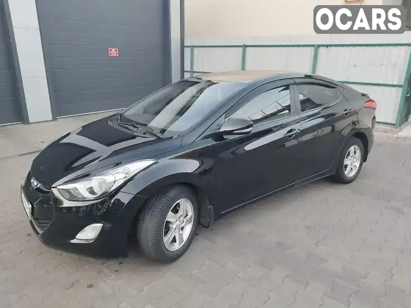 Седан Hyundai Elantra 2012 1.6 л. Ручная / Механика обл. Черкасская, Умань - Фото 1/10