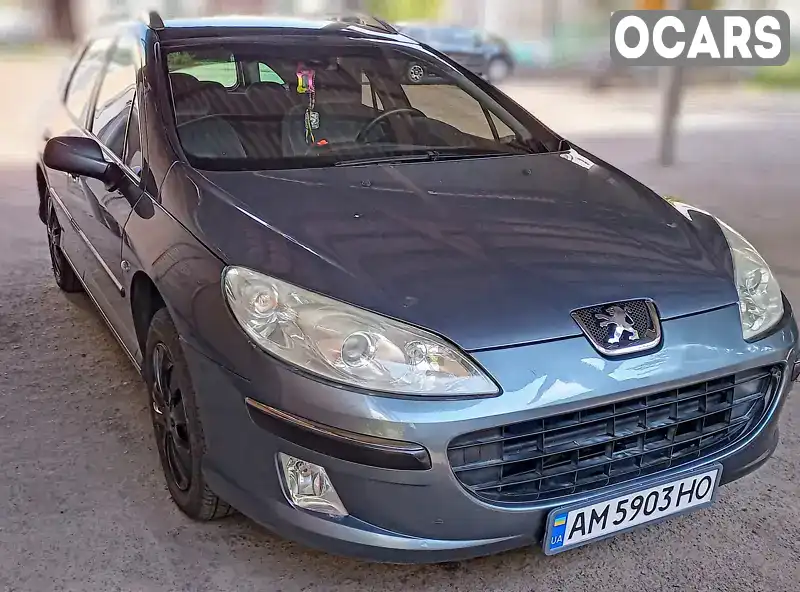 Універсал Peugeot 407 2005 1.76 л. Ручна / Механіка обл. Житомирська, Овруч - Фото 1/9