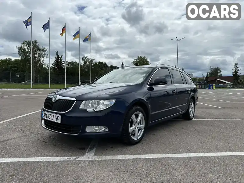 Универсал Skoda Superb 2010 1.97 л. Автомат обл. Житомирская, Житомир - Фото 1/16