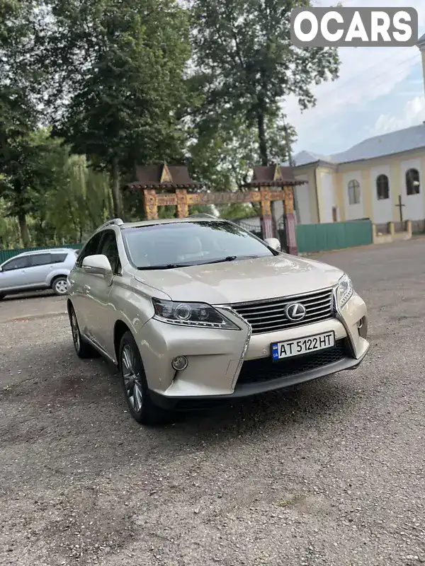 Внедорожник / Кроссовер Lexus RX 2012 3.46 л. Автомат обл. Ивано-Франковская, Ивано-Франковск - Фото 1/12