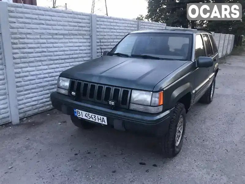 Позашляховик / Кросовер Jeep Grand Cherokee 1993 5.2 л. Ручна / Механіка обл. Полтавська, Полтава - Фото 1/9