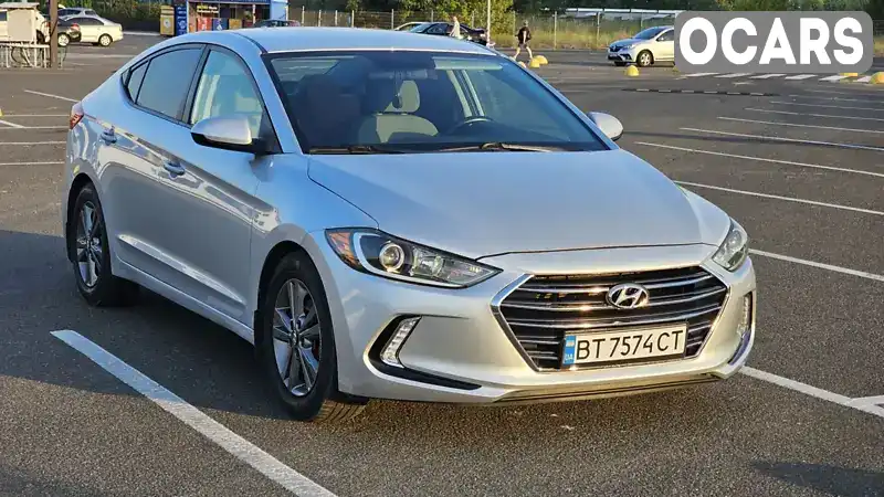 Седан Hyundai Elantra 2018 2 л. Автомат обл. Киевская, Киев - Фото 1/12