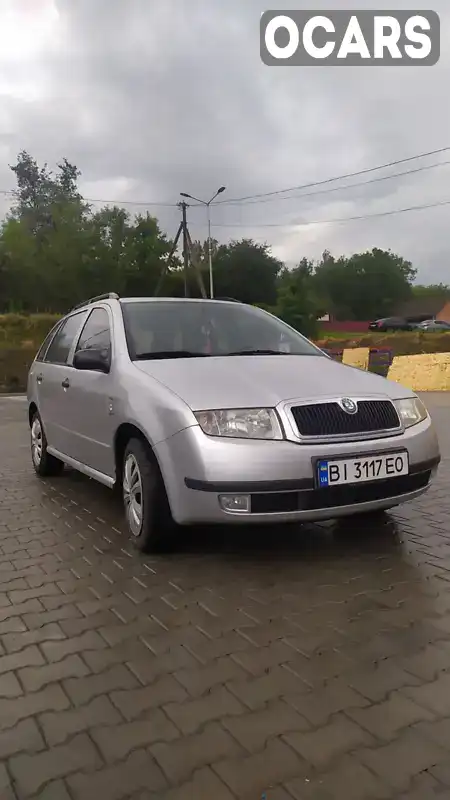 Универсал Skoda Fabia 2002 1.4 л. Ручная / Механика обл. Полтавская, Лубны - Фото 1/12