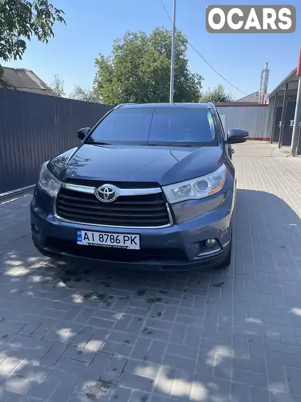 Позашляховик / Кросовер Toyota Highlander 2015 3.5 л. Автомат обл. Київська, Київ - Фото 1/21