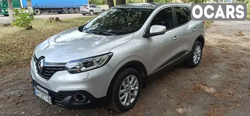 Внедорожник / Кроссовер Renault Kadjar 2017 1.6 л. Ручная / Механика обл. Житомирская, Житомир - Фото 1/21