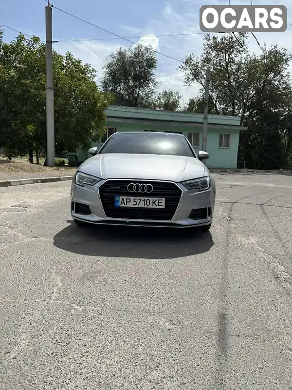 Седан Audi A3 2018 2 л. Робот обл. Запорожская, Запорожье - Фото 1/13