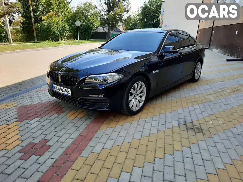 Седан BMW 5 Series 2015 2 л. Автомат обл. Житомирська, Житомир - Фото 1/21