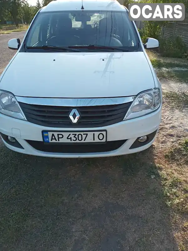 Універсал Renault Logan MCV 2012 1.6 л. Ручна / Механіка обл. Запорізька, Запоріжжя - Фото 1/21