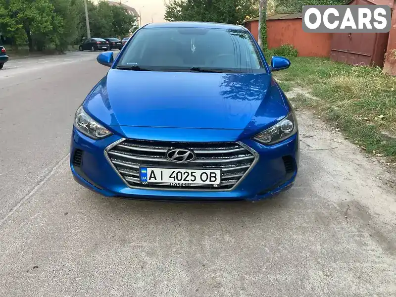 Седан Hyundai Elantra 2018 2 л. Автомат обл. Киевская, Борисполь - Фото 1/14