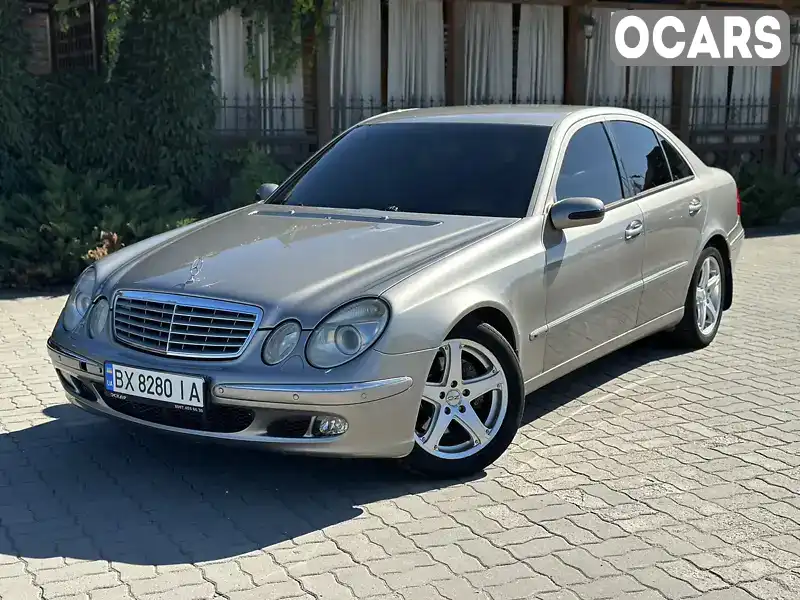 Седан Mercedes-Benz E-Class 2003 3.2 л. Автомат обл. Хмельницкая, Летичев - Фото 1/14