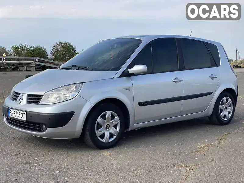 Хетчбек Renault Megane Scenic 2005 1.6 л. Ручна / Механіка обл. Одеська, Одеса - Фото 1/21