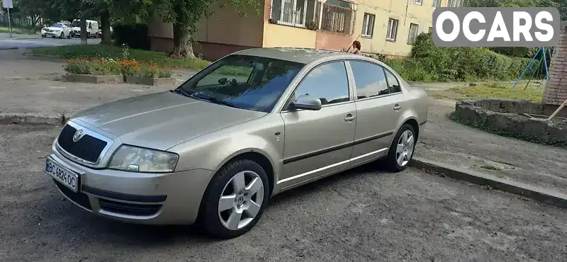 Ліфтбек Skoda Superb 2005 1.9 л. Ручна / Механіка обл. Львівська, Львів - Фото 1/21