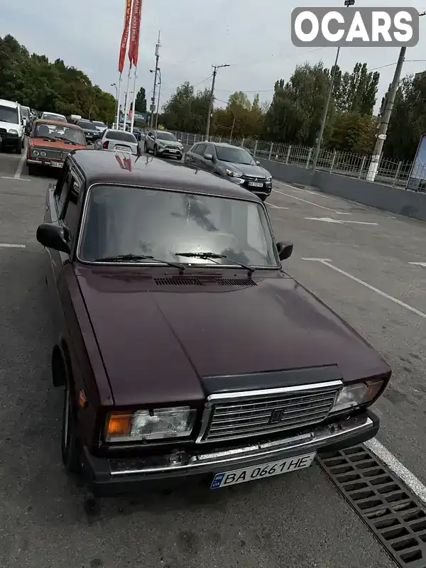 Седан ВАЗ / Lada 2107 2008 1.45 л. Ручна / Механіка обл. Кіровоградська, Кропивницький (Кіровоград) - Фото 1/15