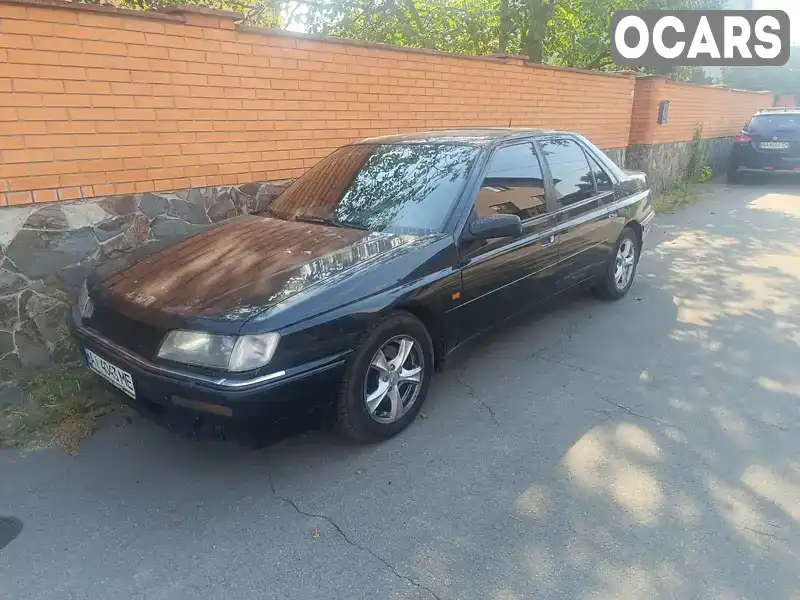 Седан Peugeot 605 1993 3 л. Автомат обл. Киевская, Бровары - Фото 1/16