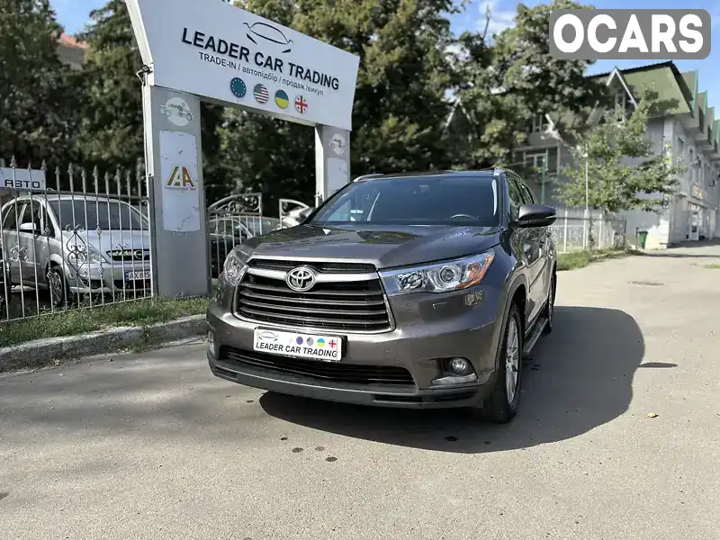 Внедорожник / Кроссовер Toyota Highlander 2014 3.46 л. Автомат обл. Харьковская, Харьков - Фото 1/17