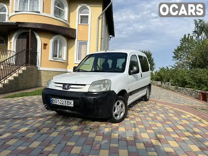 Мінівен Peugeot Partner 2005 1.87 л. Ручна / Механіка обл. Тернопільська, Тернопіль - Фото 1/17