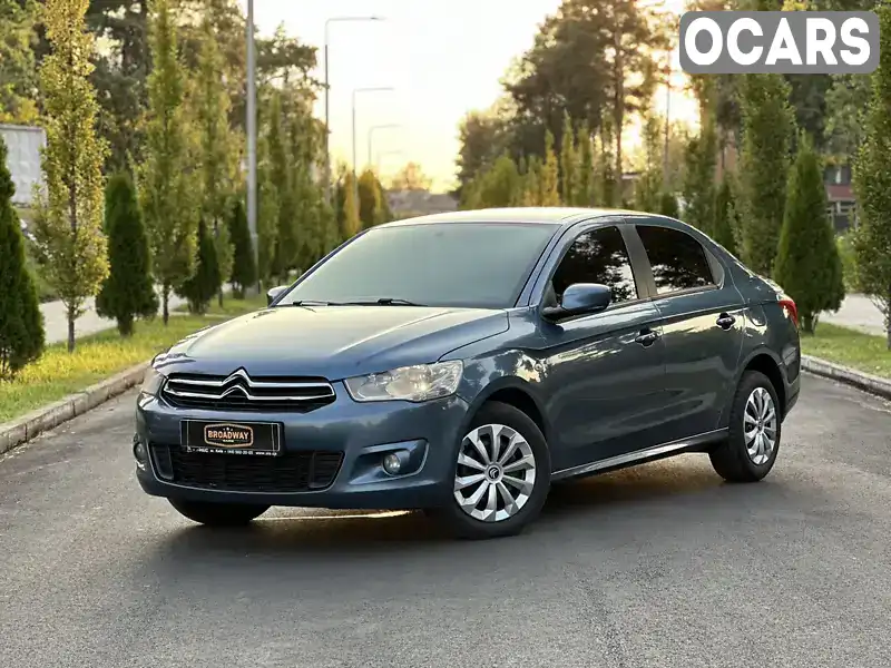 Седан Citroen C-Elysee 2013 1.6 л. Ручна / Механіка обл. Київська, Київ - Фото 1/21