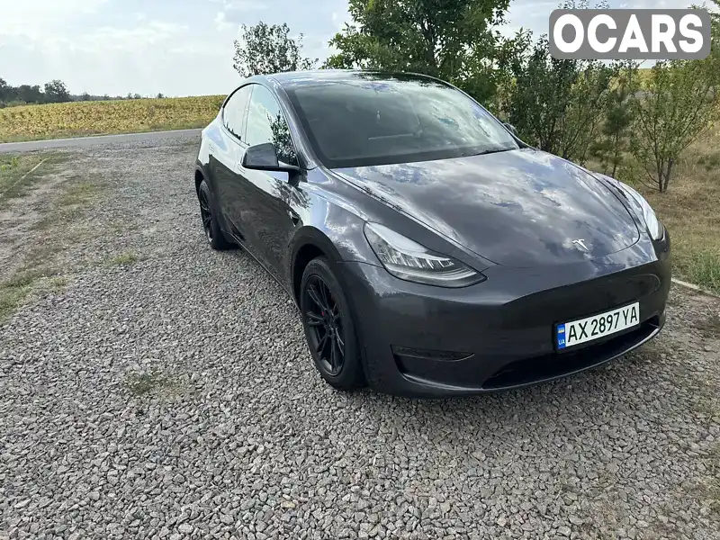 Внедорожник / Кроссовер Tesla Model Y 2021 null_content л. Автомат обл. Харьковская, Харьков - Фото 1/19