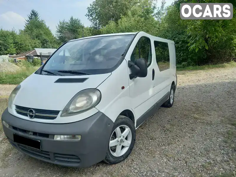 Минивэн Opel Vivaro 2004 null_content л. Ручная / Механика обл. Черновицкая, Черновцы - Фото 1/16