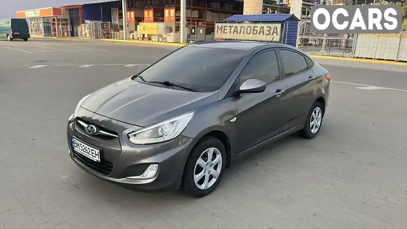 Седан Hyundai Accent 2013 1.4 л. Ручная / Механика обл. Сумская, Сумы - Фото 1/10