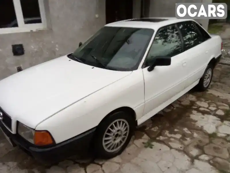 Седан Audi 80 1988 1.8 л. Ручна / Механіка обл. Львівська, Золочів - Фото 1/11