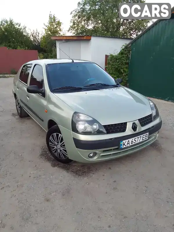 Седан Renault Clio Symbol 2003 null_content л. Ручна / Механіка обл. Дніпропетровська, Дніпро (Дніпропетровськ) - Фото 1/13