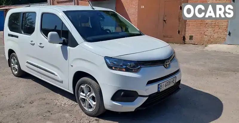 Мінівен Toyota Proace City Verso 2021 1.5 л. Ручна / Механіка обл. Полтавська, Полтава - Фото 1/15