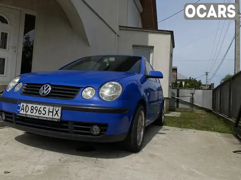 Хэтчбек Volkswagen Polo 2002 1.4 л. Ручная / Механика обл. Закарпатская, location.city.rakoshyno - Фото 1/7