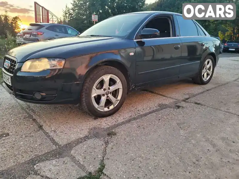 Седан Audi A4 2007 1.97 л. Ручна / Механіка обл. Закарпатська, location.city.dubove - Фото 1/3