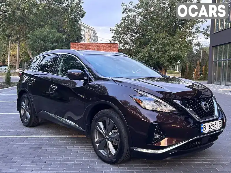 Позашляховик / Кросовер Nissan Murano 2019 3.5 л. Автомат обл. Полтавська, Полтава - Фото 1/21