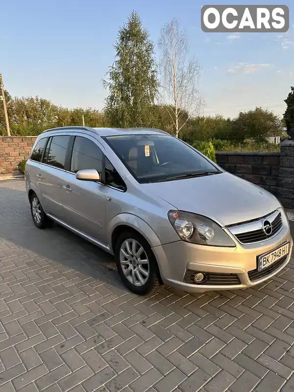 Мінівен Opel Zafira 2006 1.9 л. Ручна / Механіка обл. Рівненська, location.city.zoria - Фото 1/16