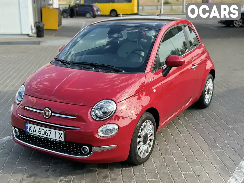 Хэтчбек Fiat 500 2022 1.24 л. Робот обл. Киевская, Киев - Фото 1/8