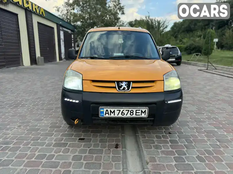 Мінівен Peugeot Partner 2004 1.87 л. Ручна / Механіка обл. Житомирська, Бердичів - Фото 1/14