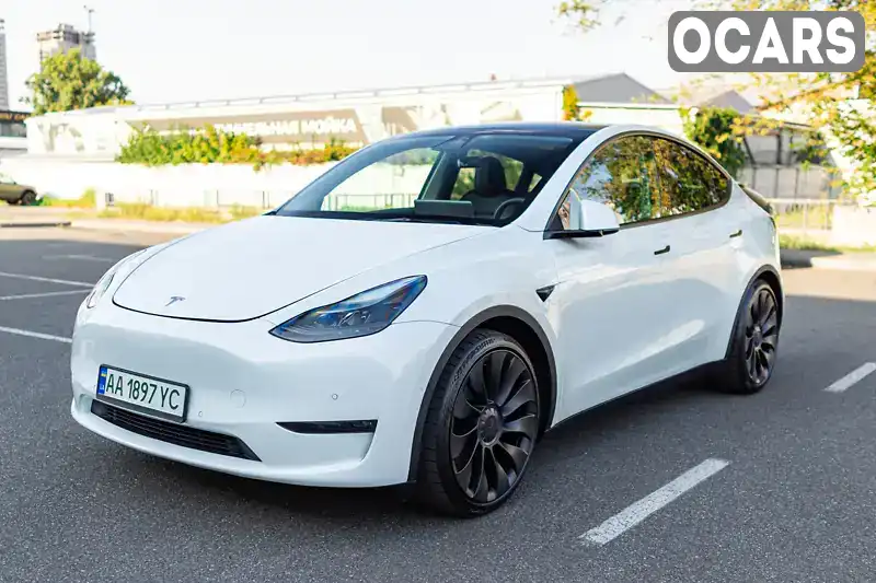 Внедорожник / Кроссовер Tesla Model Y 2022 null_content л. обл. Киевская, Киев - Фото 1/21