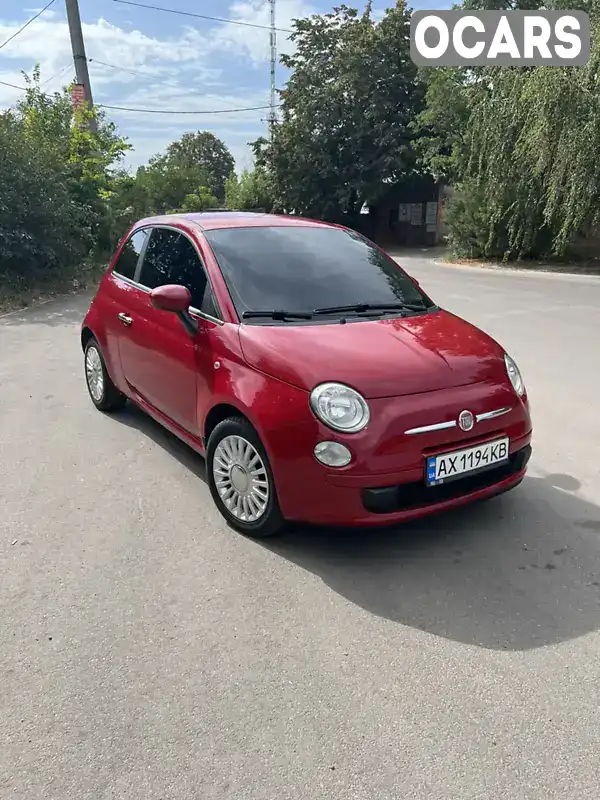 Хэтчбек Fiat 500 2008 1.37 л. Ручная / Механика обл. Харьковская, Харьков - Фото 1/13