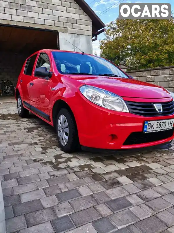 Хетчбек Dacia Sandero 2008 1.39 л. Ручна / Механіка обл. Рівненська, Рівне - Фото 1/6