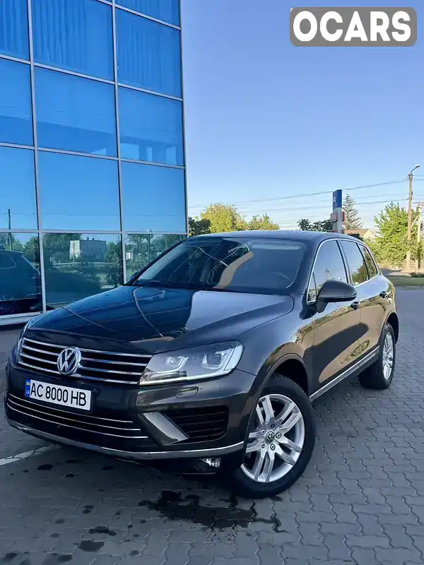 Позашляховик / Кросовер Volkswagen Touareg 2015 3 л. Автомат обл. Волинська, Ковель - Фото 1/21