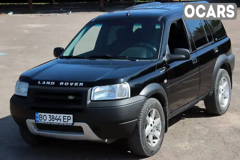 Позашляховик / Кросовер Land Rover Freelander 2002 1.95 л. Ручна / Механіка обл. Тернопільська, Кременець - Фото 1/21