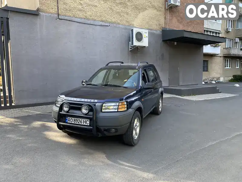 Внедорожник / Кроссовер Land Rover Freelander 2000 null_content л. Ручная / Механика обл. Закарпатская, Мукачево - Фото 1/20