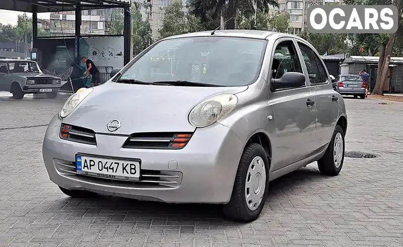 Хэтчбек Nissan Micra 2004 1.24 л. Ручная / Механика обл. Запорожская, Запорожье - Фото 1/18