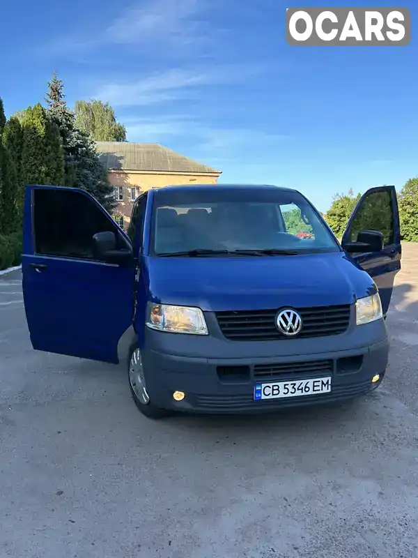 Минивэн Volkswagen Transporter 2009 1.9 л. Ручная / Механика обл. Черниговская, Прилуки - Фото 1/21