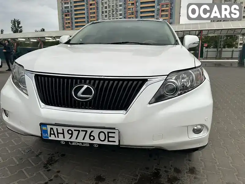 Позашляховик / Кросовер Lexus RX 2010 3.5 л. Автомат обл. Київська, Київ - Фото 1/6