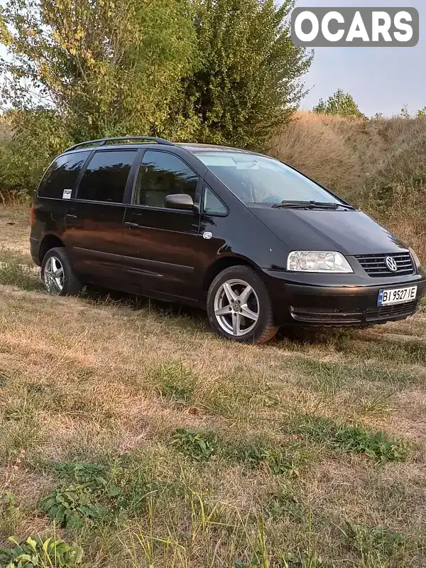 Мінівен Volkswagen Sharan 2003 1.9 л. Ручна / Механіка обл. Полтавська, Нові Санжари - Фото 1/14