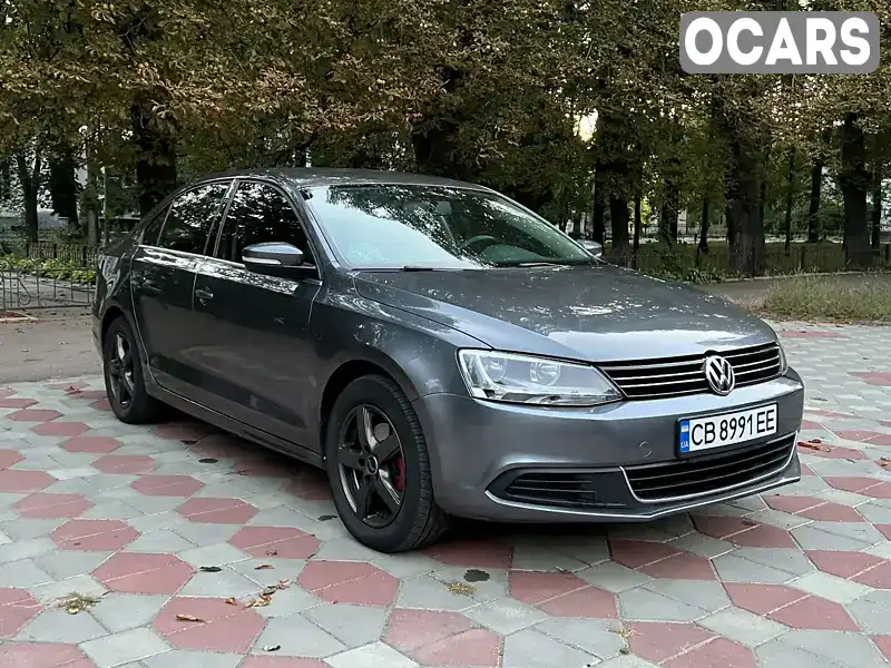 Седан Volkswagen Jetta 2012 2.48 л. Автомат обл. Черниговская, Нежин - Фото 1/21