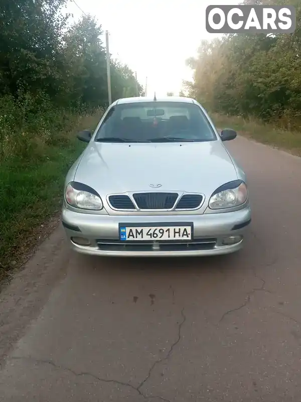 Седан Daewoo Lanos 2008 1.5 л. Ручная / Механика обл. Житомирская, Коростень - Фото 1/5