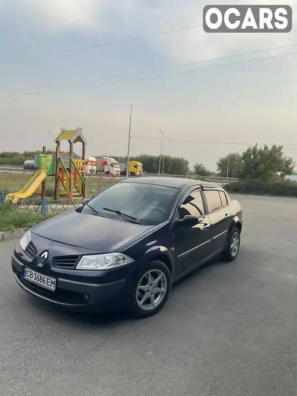 Седан Renault Megane 2007 2 л. Автомат обл. Чернігівська, Прилуки - Фото 1/16