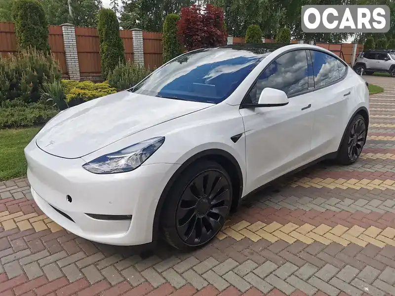 Позашляховик / Кросовер Tesla Model Y 2022 null_content л. обл. Житомирська, Олевськ - Фото 1/21