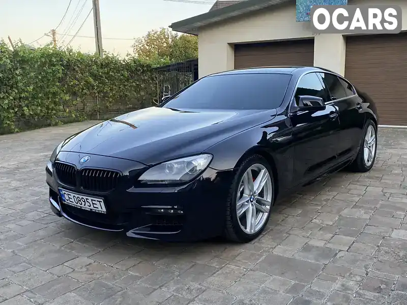 Купе BMW 6 Series Gran Coupe 2012 3 л. Автомат обл. Чернівецька, Чернівці - Фото 1/21