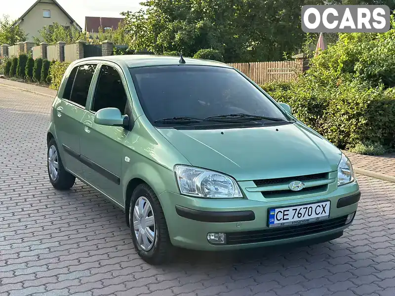 Хэтчбек Hyundai Getz 2003 1.3 л. Ручная / Механика обл. Черновицкая, Черновцы - Фото 1/21