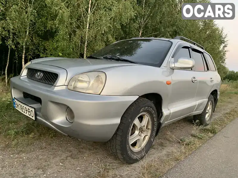 Позашляховик / Кросовер Hyundai Santa FE 2003 2.35 л. Ручна / Механіка обл. Чернігівська, Мена - Фото 1/10